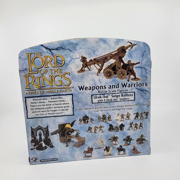 Lord of the Rings Uruk-Hai Seige Ballista with 2 Uruk-hai soldiers. New Sealed - Picture 8 of 12